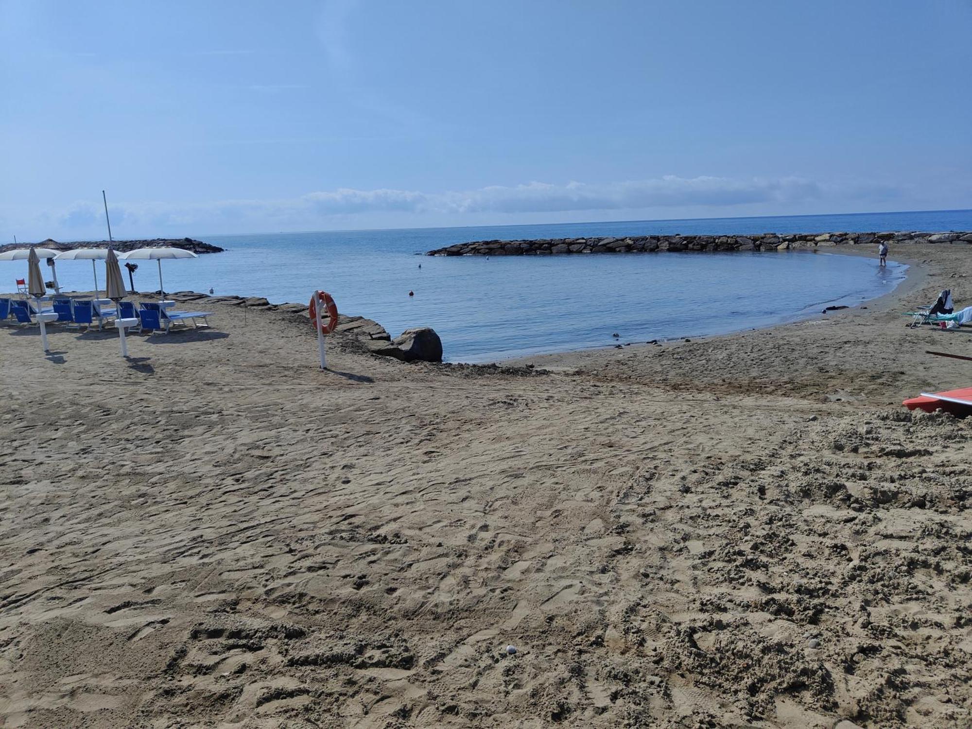 Piano Terra Centrale Vicino Al Mare Riva Ligure Exterior foto